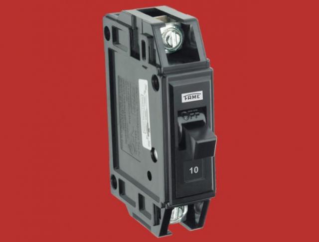 Disjuntor NEMA Monopolar FN 1P 10A - Condutor 1,5mm²