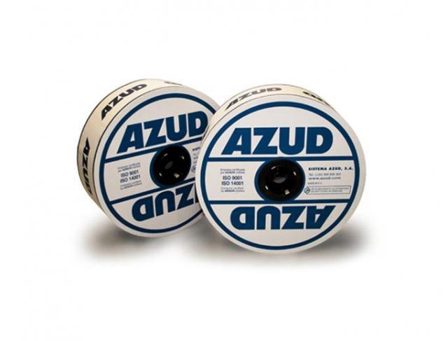 AZUD LINE, tubo gotejador de parede fina, com gotejador plano